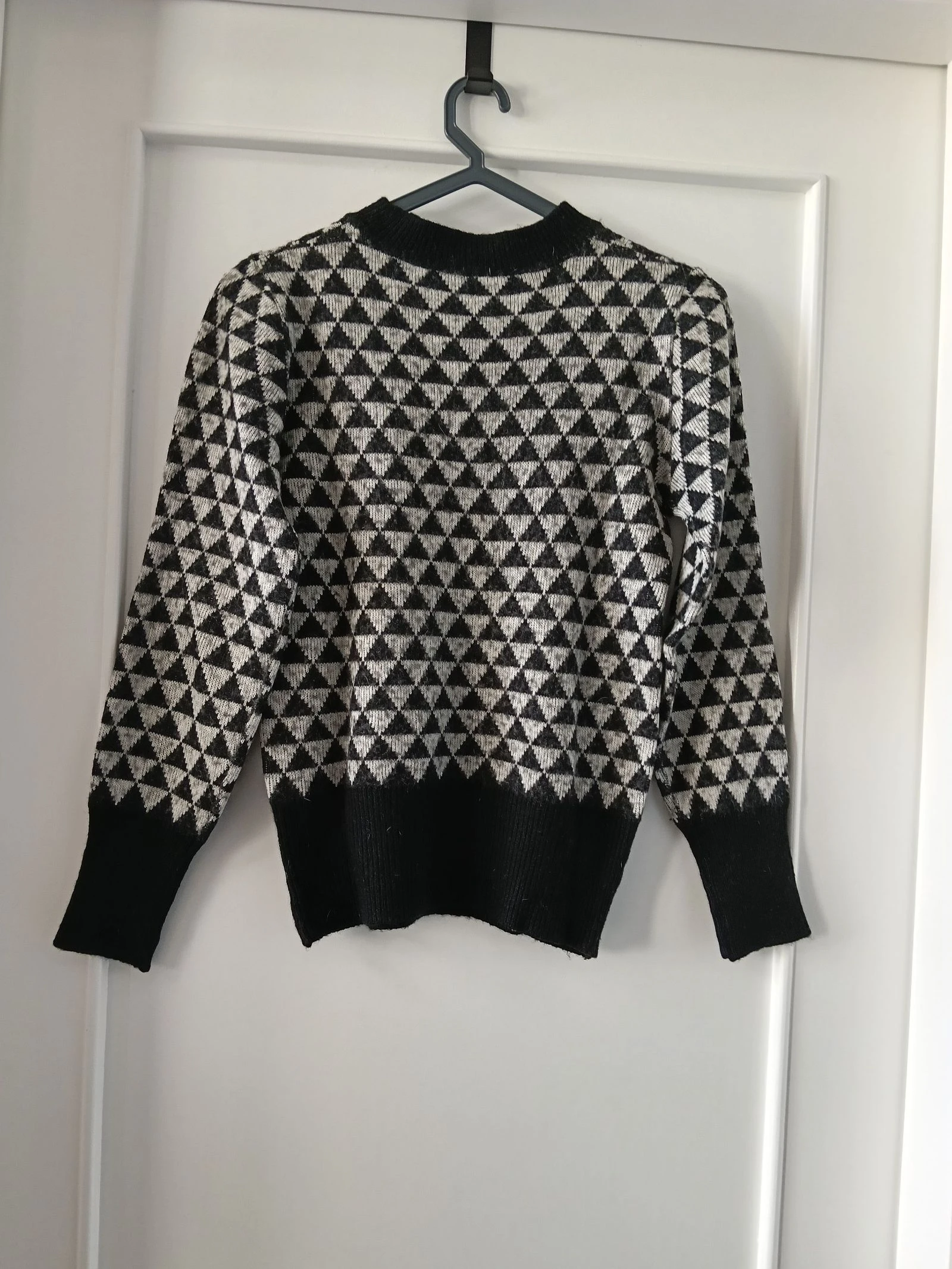Quentinha Geometrisch Sweatshirt | Warme Geometrische Trui | Geometrisch Motief Pull – photo 2